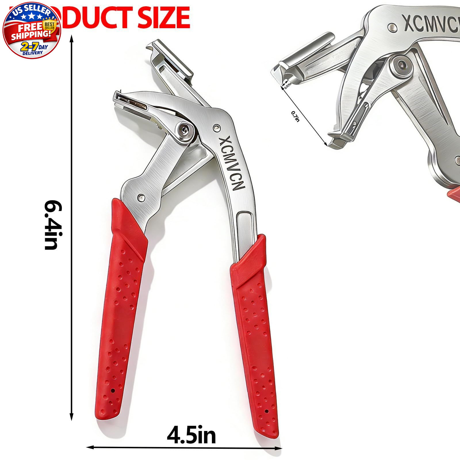 Car Clip Pliers, Professional Auto Removal Pliers Tool, Panel Red