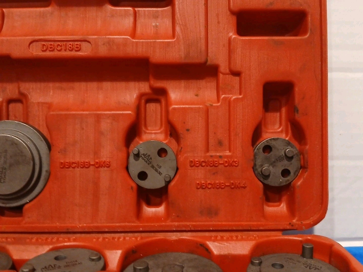 Mac Tools DBC18C 18-Piece Disc Brake Caliper Turn-In Kit
