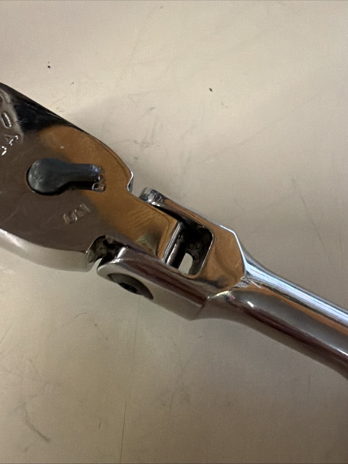 Snap On Tools FHF80A 3/8″ Orange Soft Grip Flex Head Ratchet