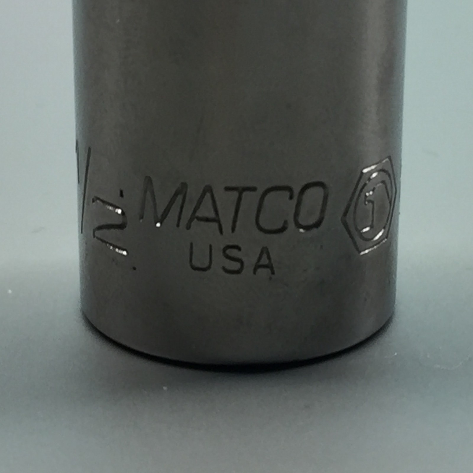3/8″ DRIVE 1/2″ SAE 6 POINT MID-LENGTH CHROME SOCKET USA