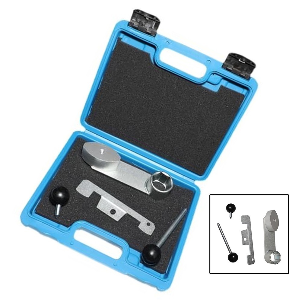 Automotive Timing Tools for Porsche Compatibility Blue Metal 20.5×24.5x5cm