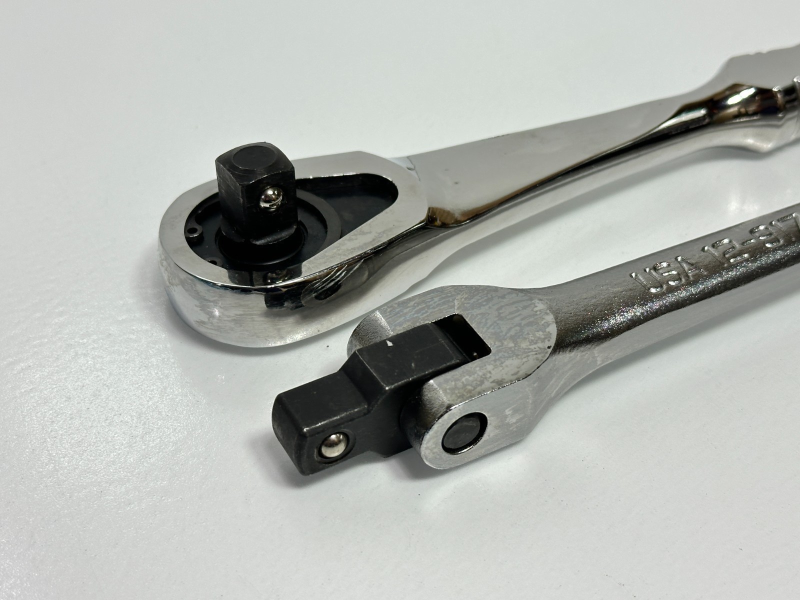 Armstrong Tools USA 12-992 Full Polish Chrome Ratchet w/ Breaker Bar 1/2″ Drive