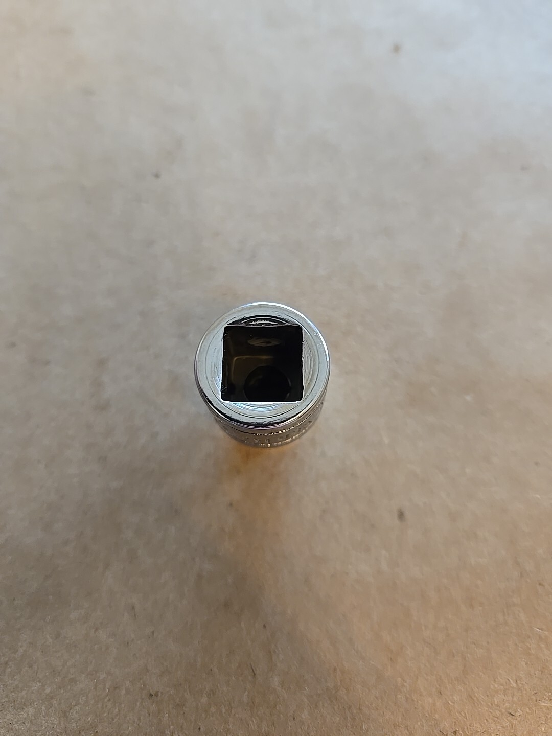 Snap On 3/8″ Drive 1/4″ 6PT Shallow Chrome Socket FS-081