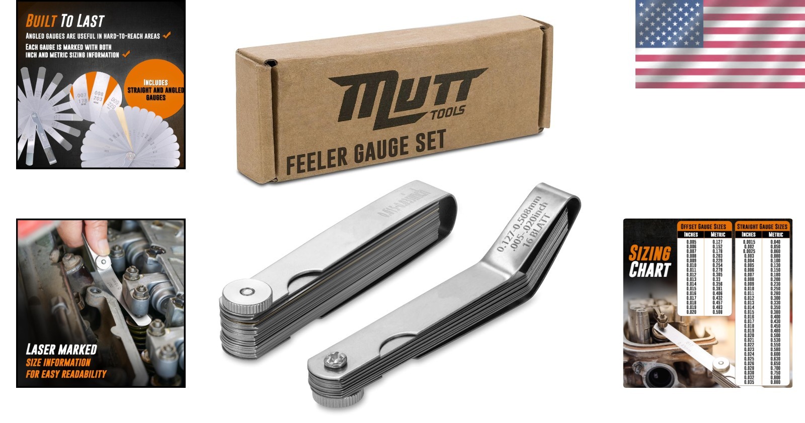 Valve Clearance Feeler Gauge Set – Automotive Essential