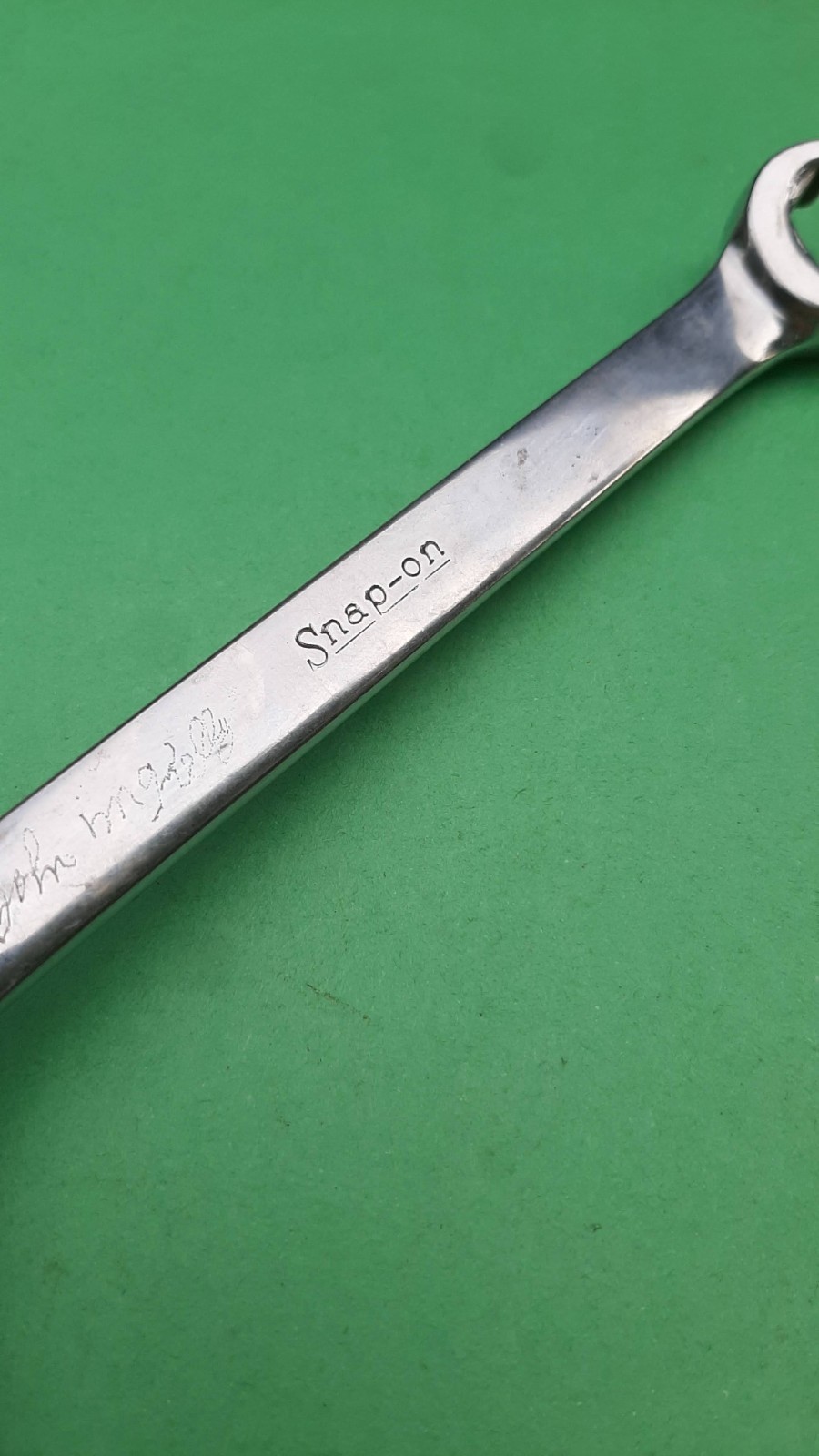 Snap-on Tools RXS18 9/16″ 6pt Point Open-End Flare Nut Wrench USA Engraved 623