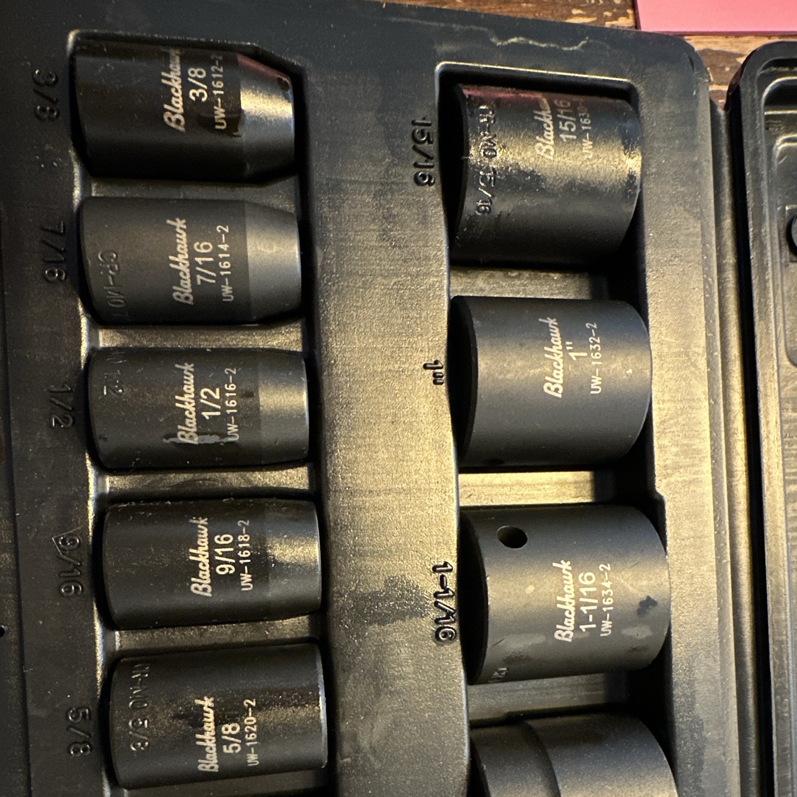 Blackhawk Proto 1/2” Drive Impact Socket Set UW-1615S