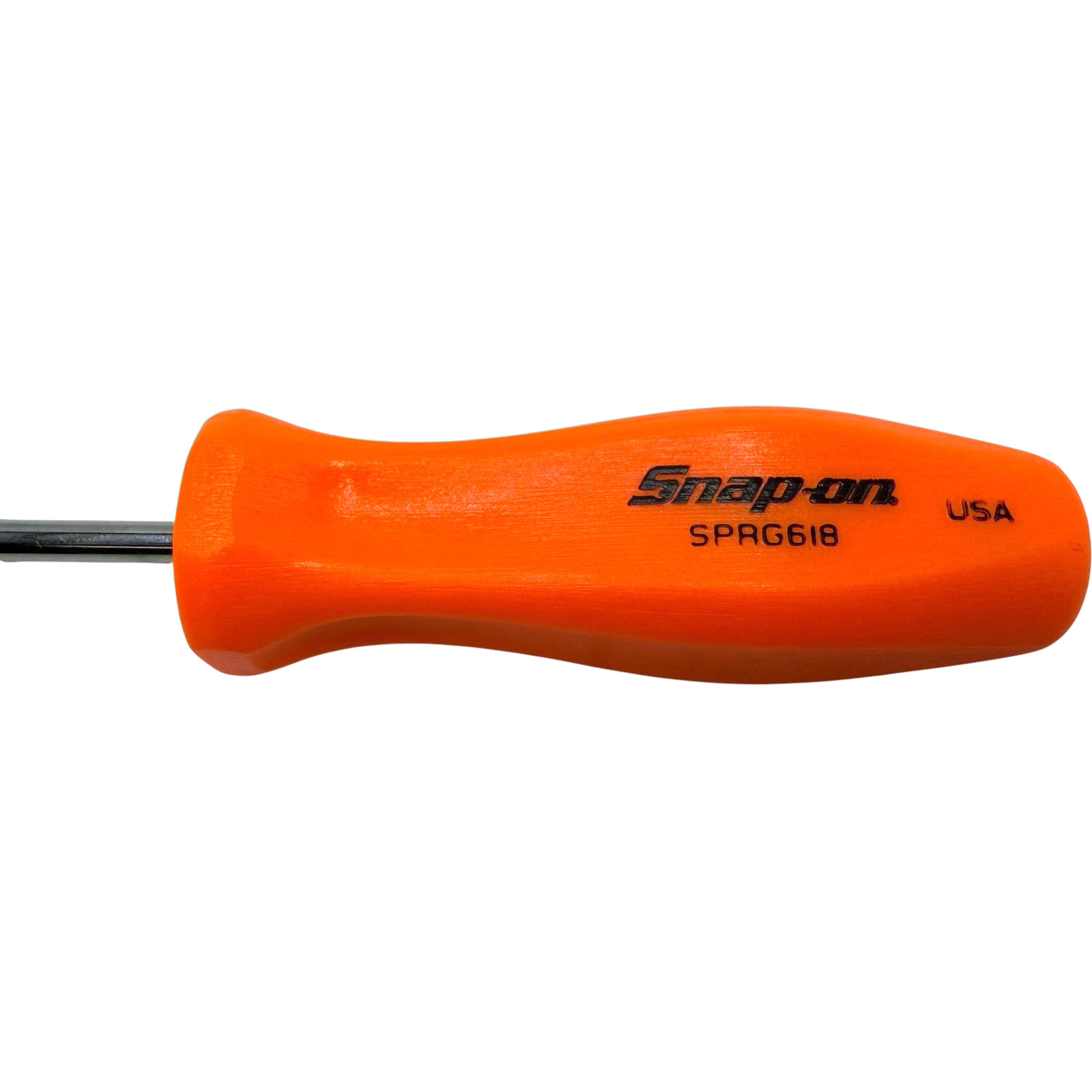 Snap On Tools Push Pull Spring Tool Groove Orange SPRG618O 6 Inch Shaft