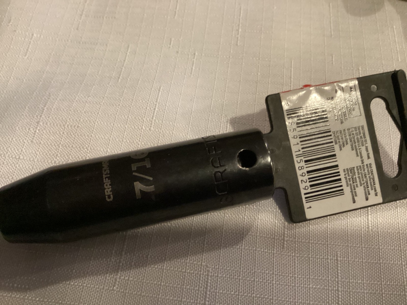 Craftsman 7/16″in x 1/2″in Drive 6 Point, Deep Impact Socket, (CMMT15996) New