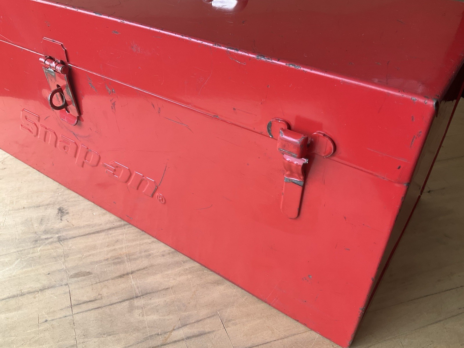 Snap On Tools KRA 24 C Red Carry Tool Box USA Made Hard Case Storage Organizer