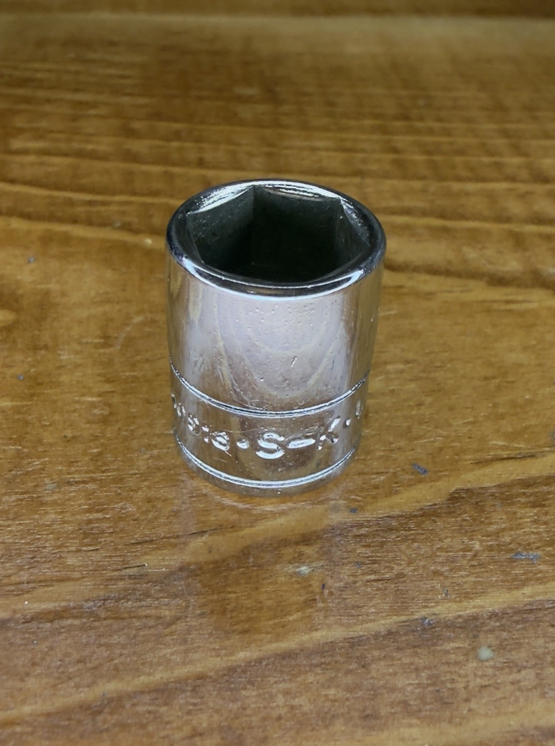 SK 1/2” Shallow SAE Socket 1/4″ Drive 6 Point 40916 Made in USA