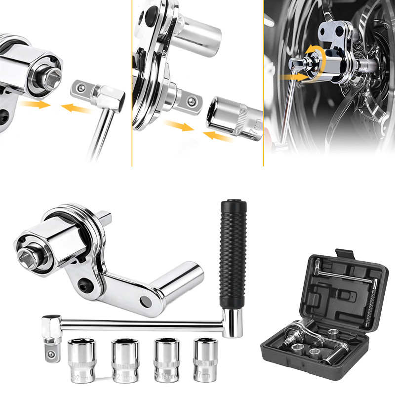 1/2″ Torsion Torque Multiplier Wrench – Lug Nut Remover for 17, 19, 21, 22 Tires