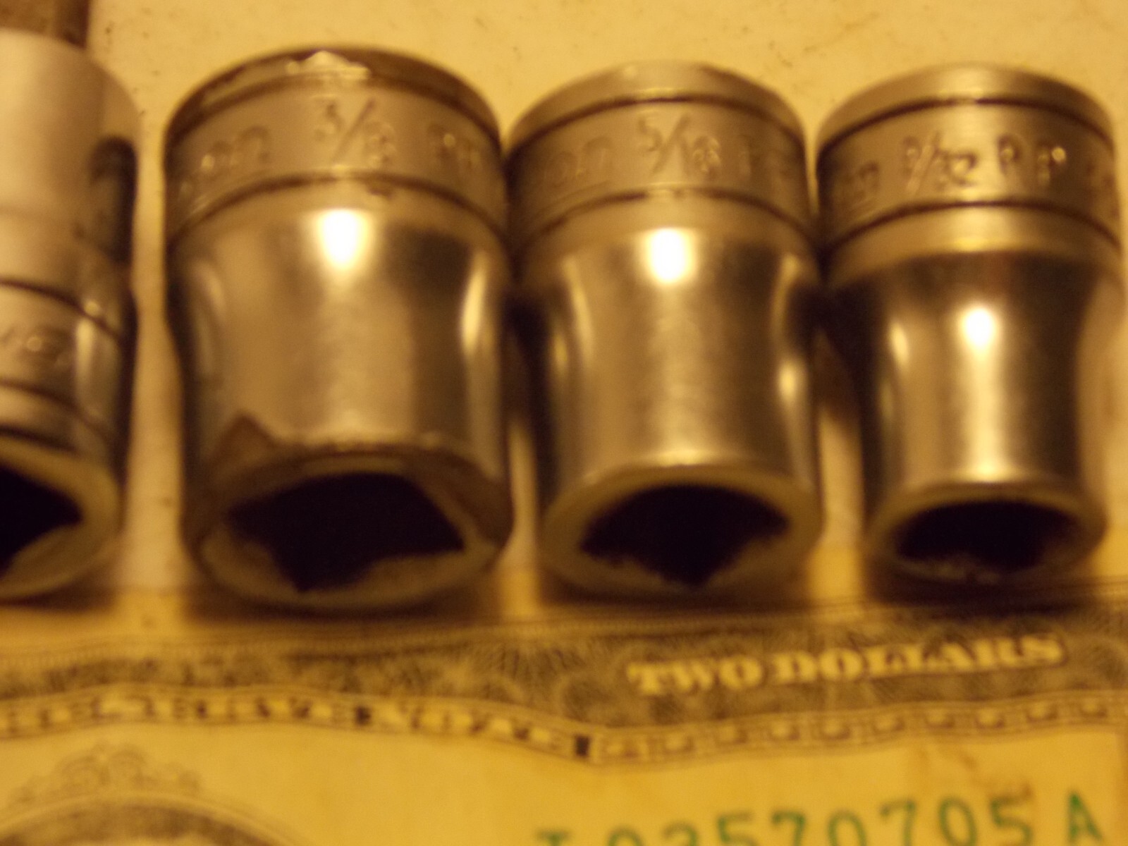 Snap on 3/8″ Drive Special Chrome Socket Singles 1/2 T50 Pipe Plug 3/8 5/16 9/32