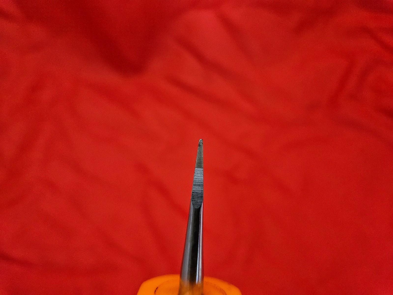 Snap-on SDD1 1/4″ Flat Head Stubby Screwdriver Orange Hard Handle USA AS IS i1
