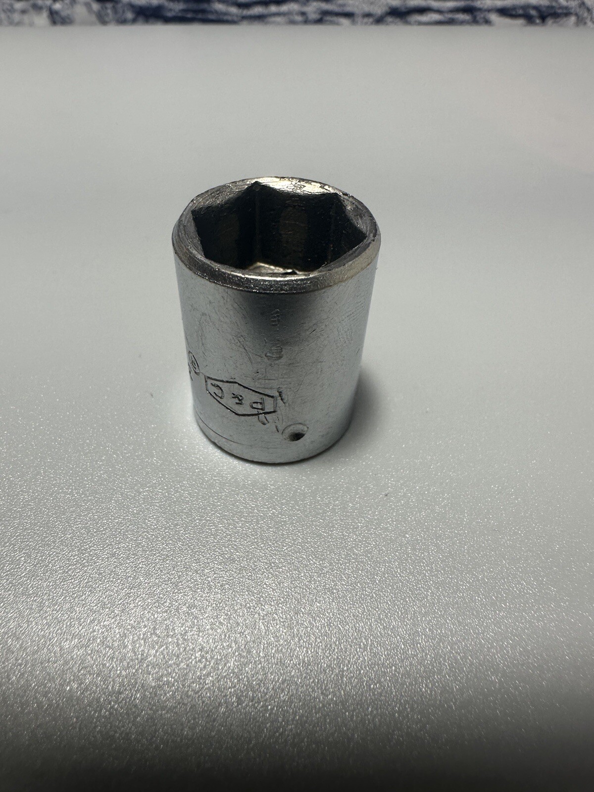 P&C 3018H SAE 9/16′ Chrome Socket 3/8dr 6pt USA Shallow