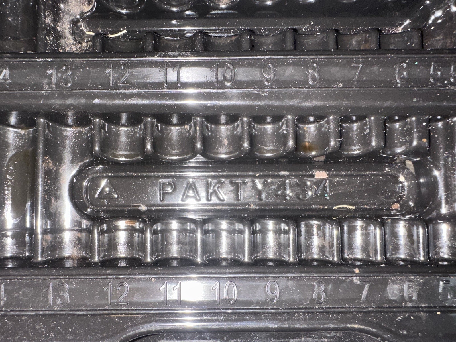 NEW Snap On 45pc Master Metric 1/4 Socket Set 145TMM