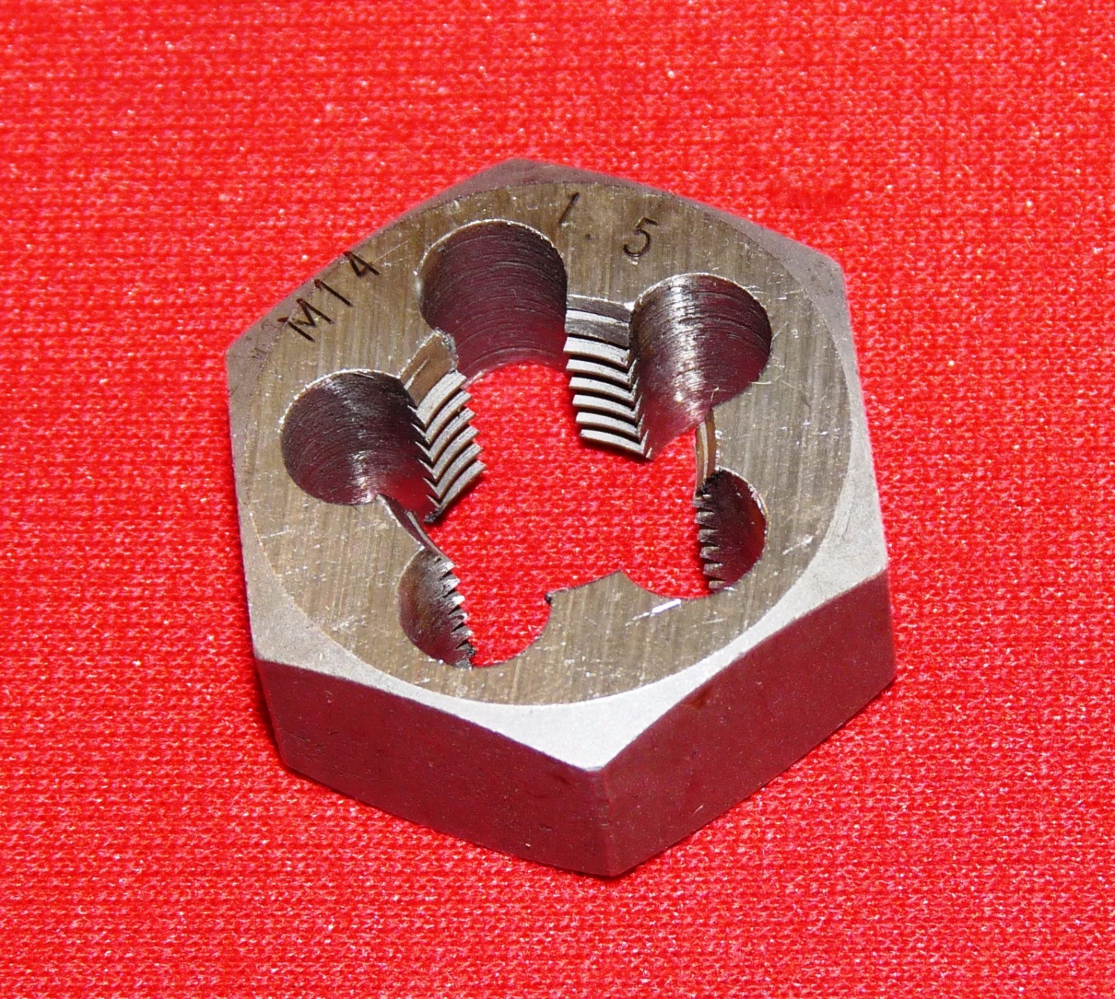M14 X 1.5 Metric 1-1/16″ Hex Rethread Die 14MM CS RH A-1 419-14150