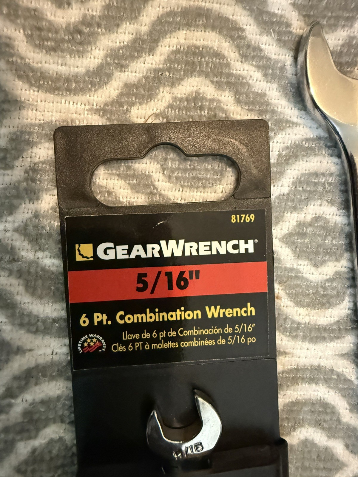 Gearwrench 11 Piece SAE 6 Point Open End Wrench set NEW with tags