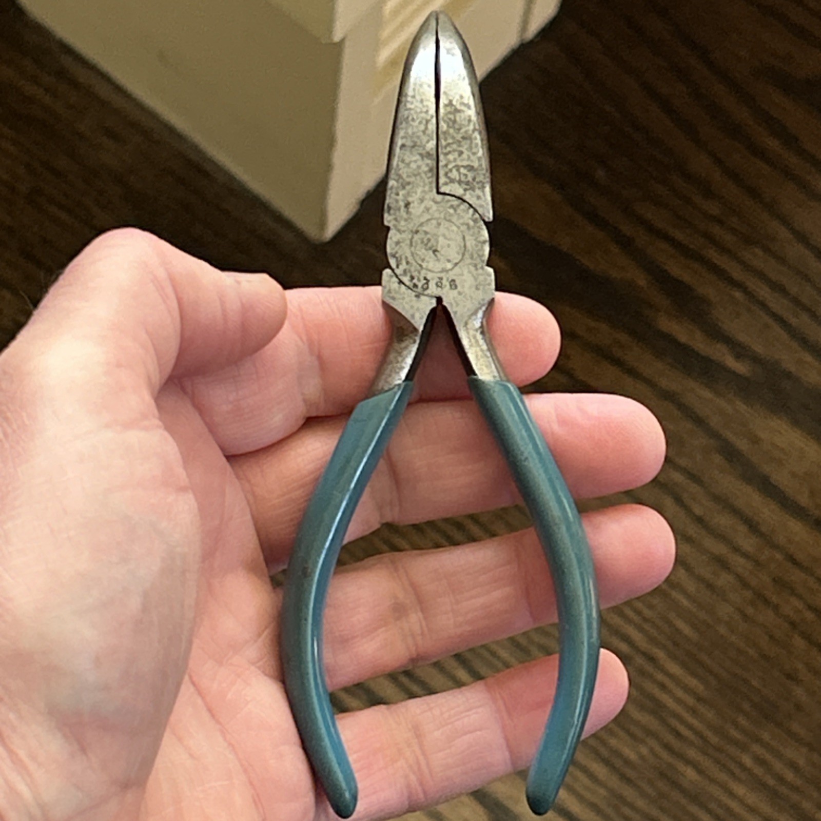 Rare Channellock No. 386 Bent Needle Nose Pliers USA