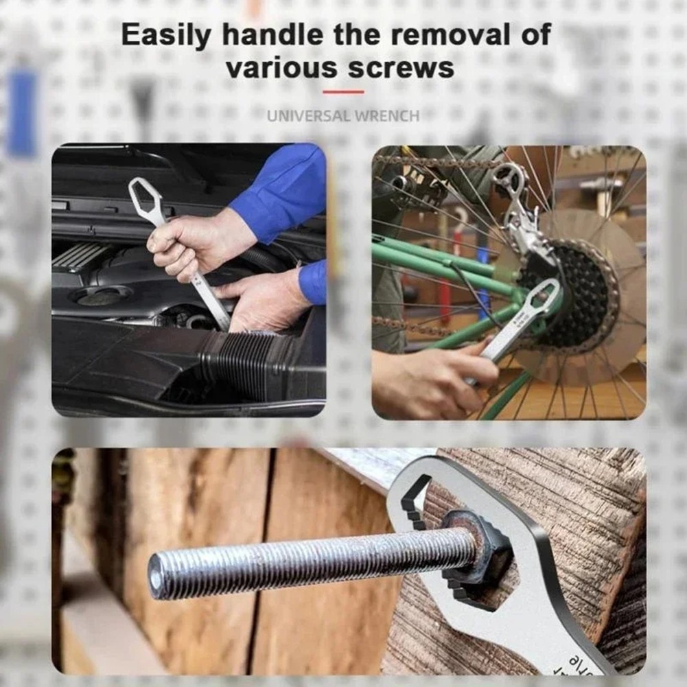 Useful Wrench Spanner Repair Tools Torx Double Head Lightweight.Portable