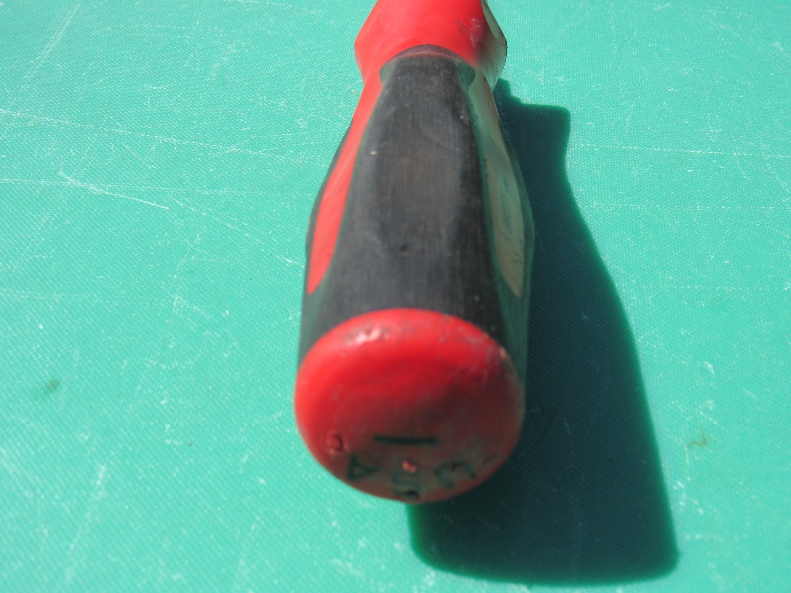 SNAP ON SGD8BR SGD8B RED BLACK HANDLE STRAIGHT / FLAT TIP / SLOTTED SCREWDRIVER