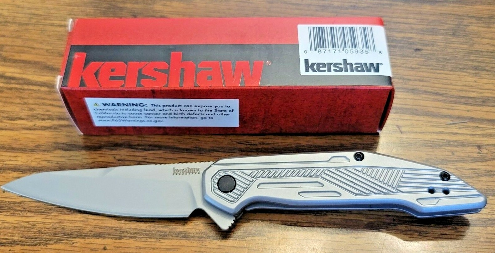 Kershaw «Terran» Assisted Opening Folding Pocket Knife w/Flipper #2080
