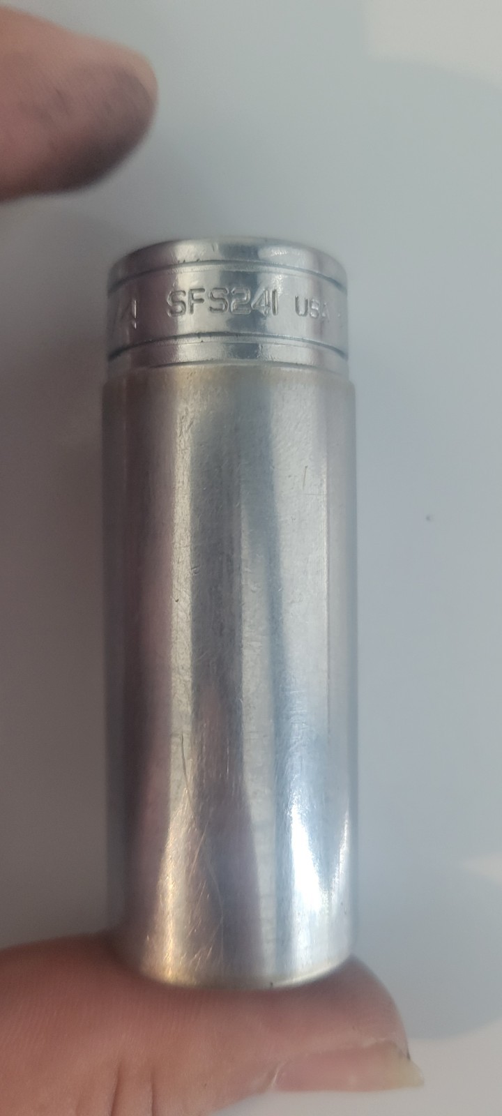 Snap on SFS241 3/8″ Drive 6 Point SAE 3/4 Deep Chrome Socket USA