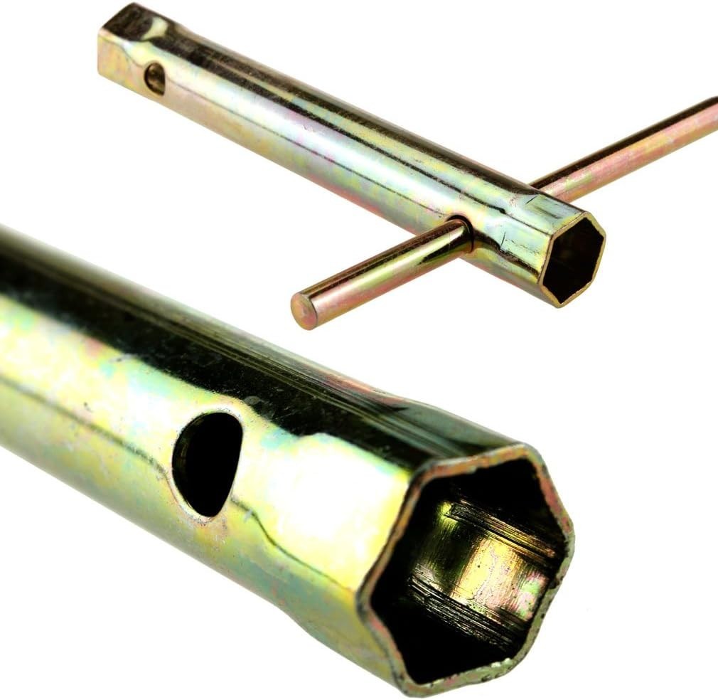 15 Inch 18MM Spark Plug Wrench – Efficient Maintenance Tool with Hex Design