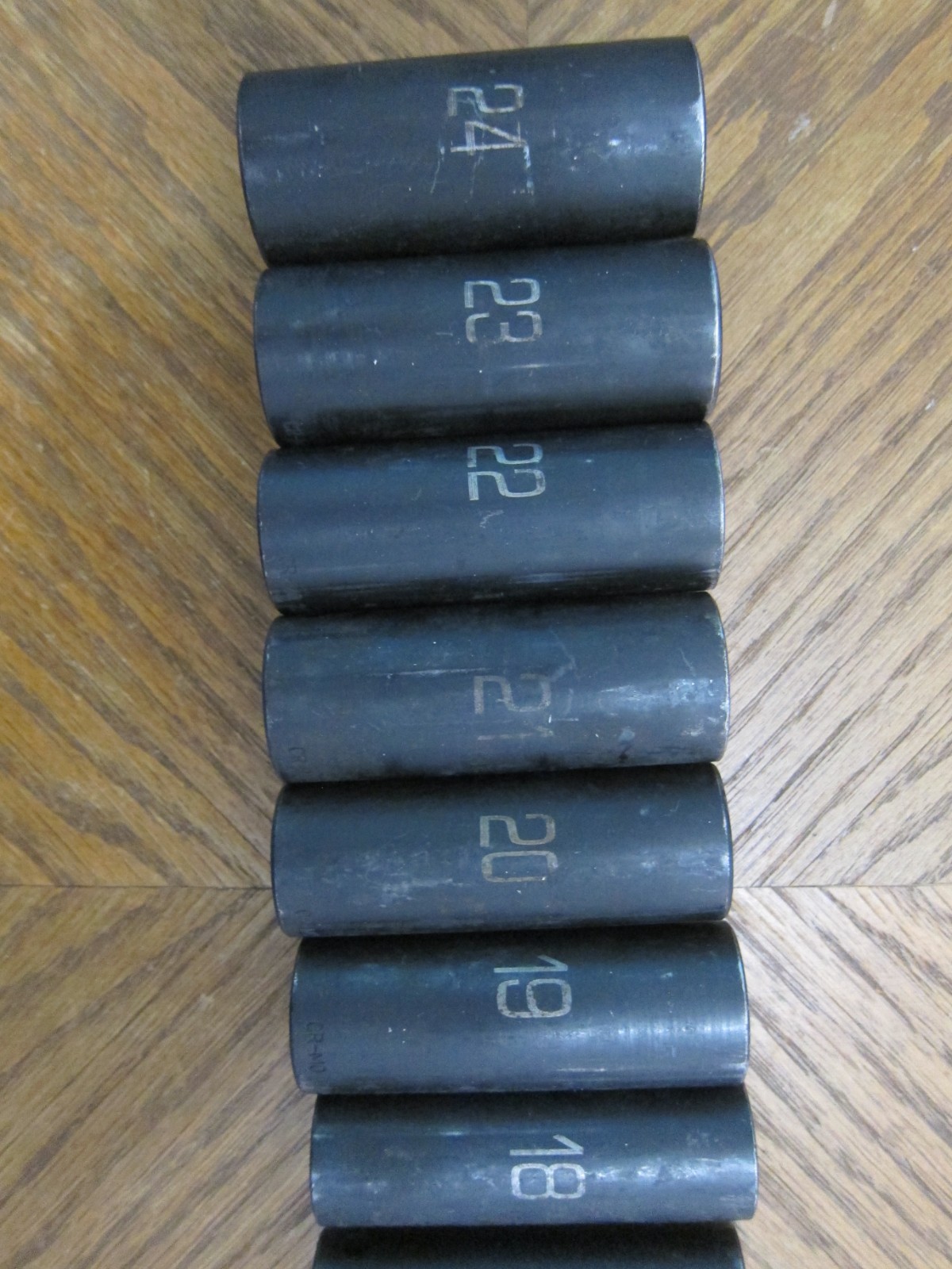 Matco Tools 15-PC. 1/2″ Drive Metric Deep Impact Socket Set – 6-PT.