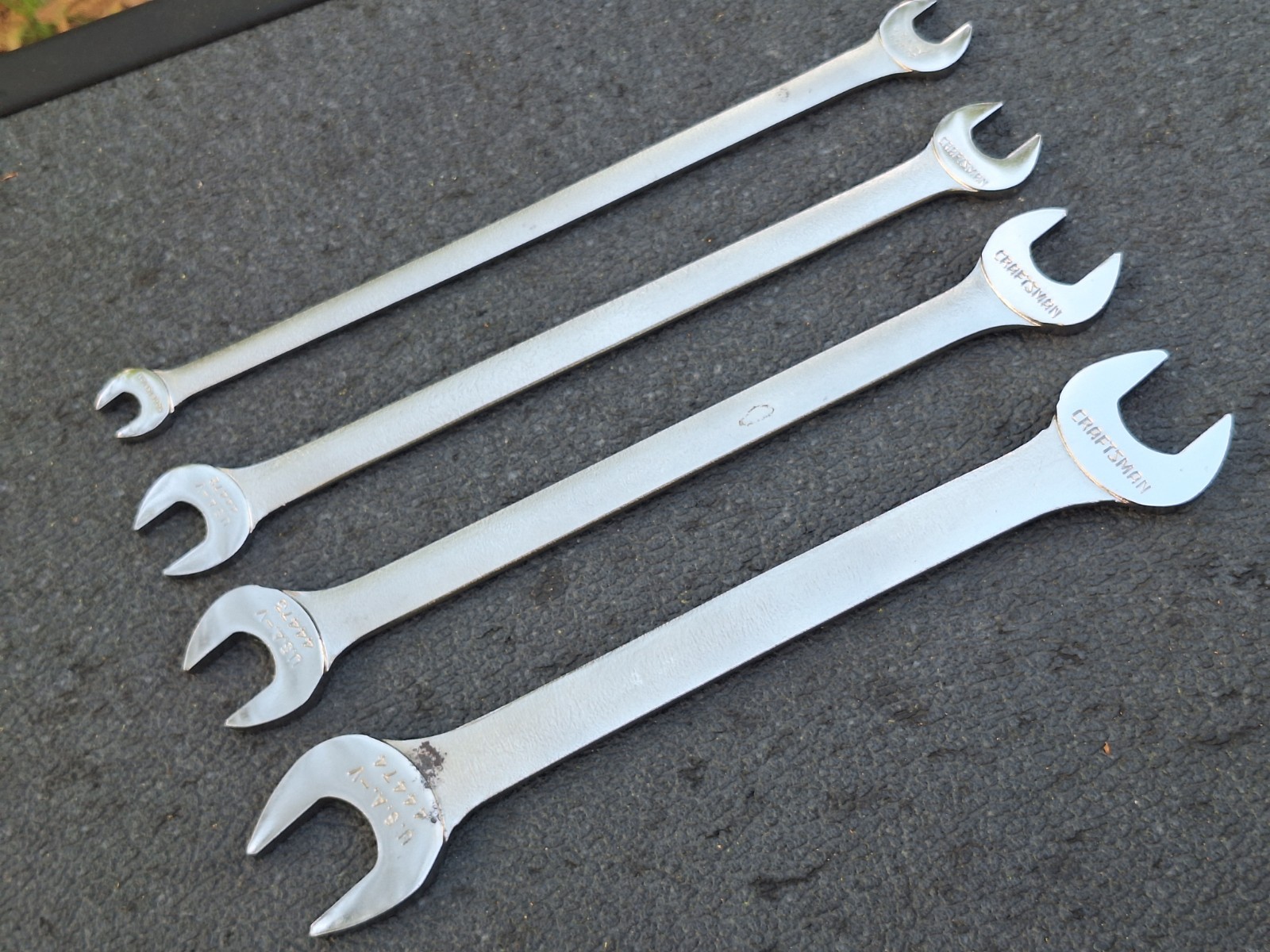 NOS*** Craftsman USA 4-pc V-Series SAE Tappet Low Profile Thin Wrench Set 11799