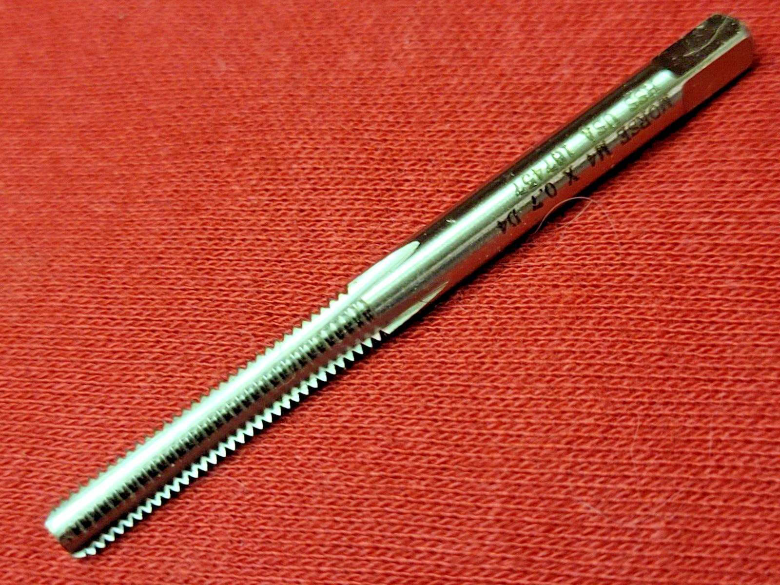 M4 X 0.7 4MM Bottom Tap HSS Morse MT3838104 Hand Tap USA D4 Metric