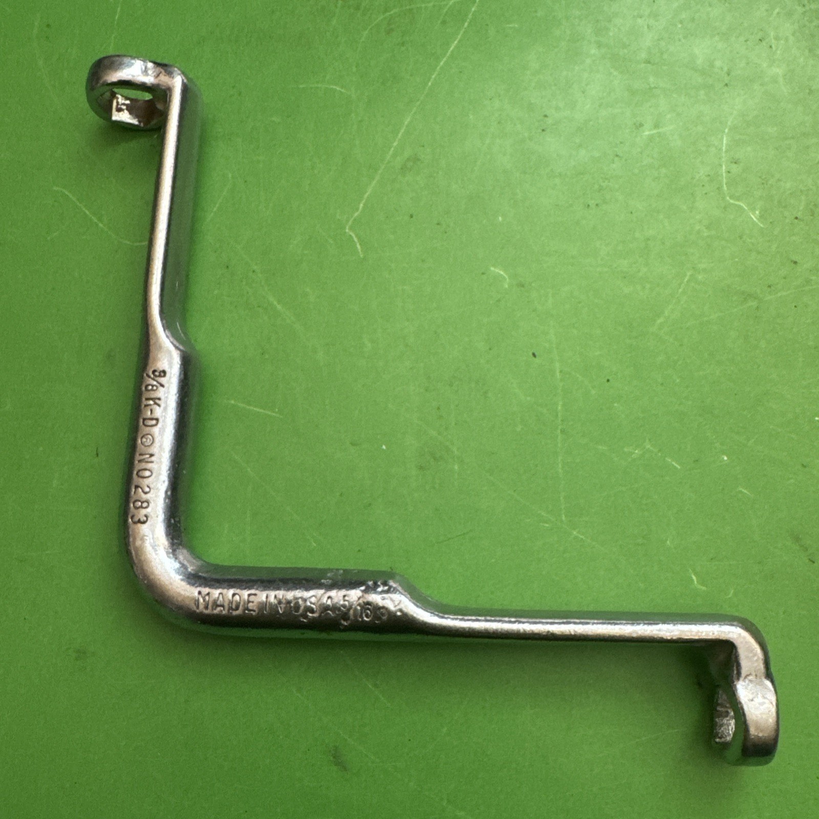 K-D Tools USA SAE Sz 3/8″ x 5/16” Specialty 6 Point Brake Bleeder Wrench MPN 283