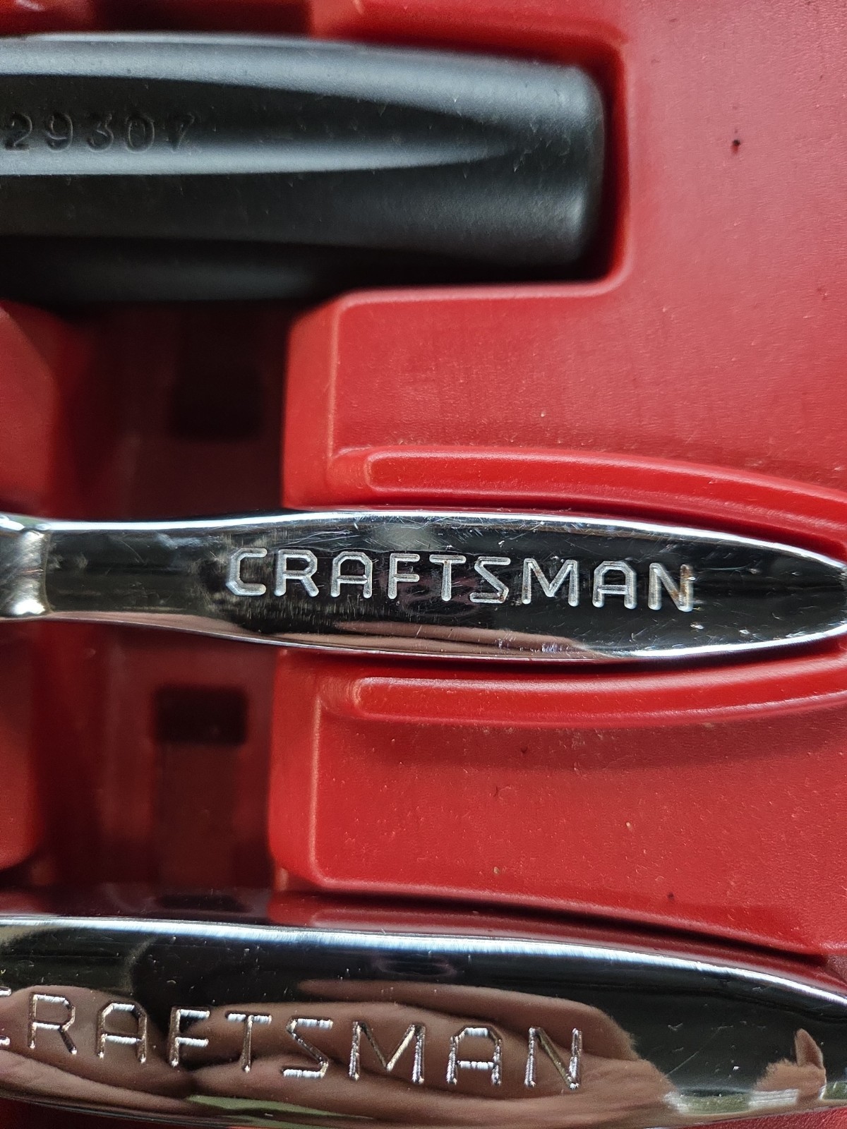Sears CRAFTSMAN 51 Piece Max Axess Pass Thru Tool Set 29309 Missing 19mm, 1/2