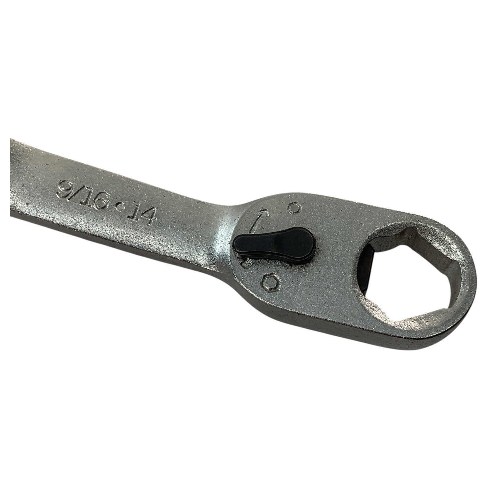 Craftsman 12761 A-AE Open Box End Wrench 9/16–14 9″ Mechanic Chrome Shop Tool