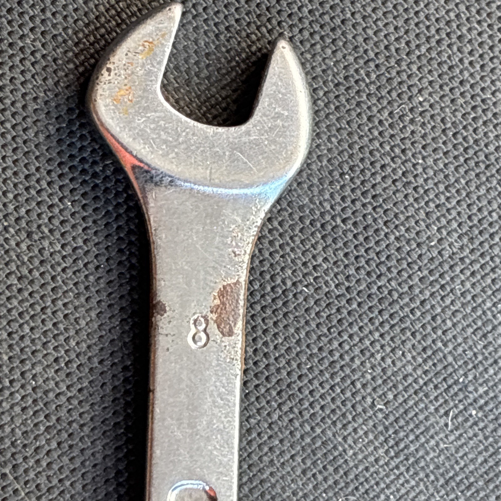 Facom 8mm 40 Series Combination Spanner Polished Chrome Finish. VGC