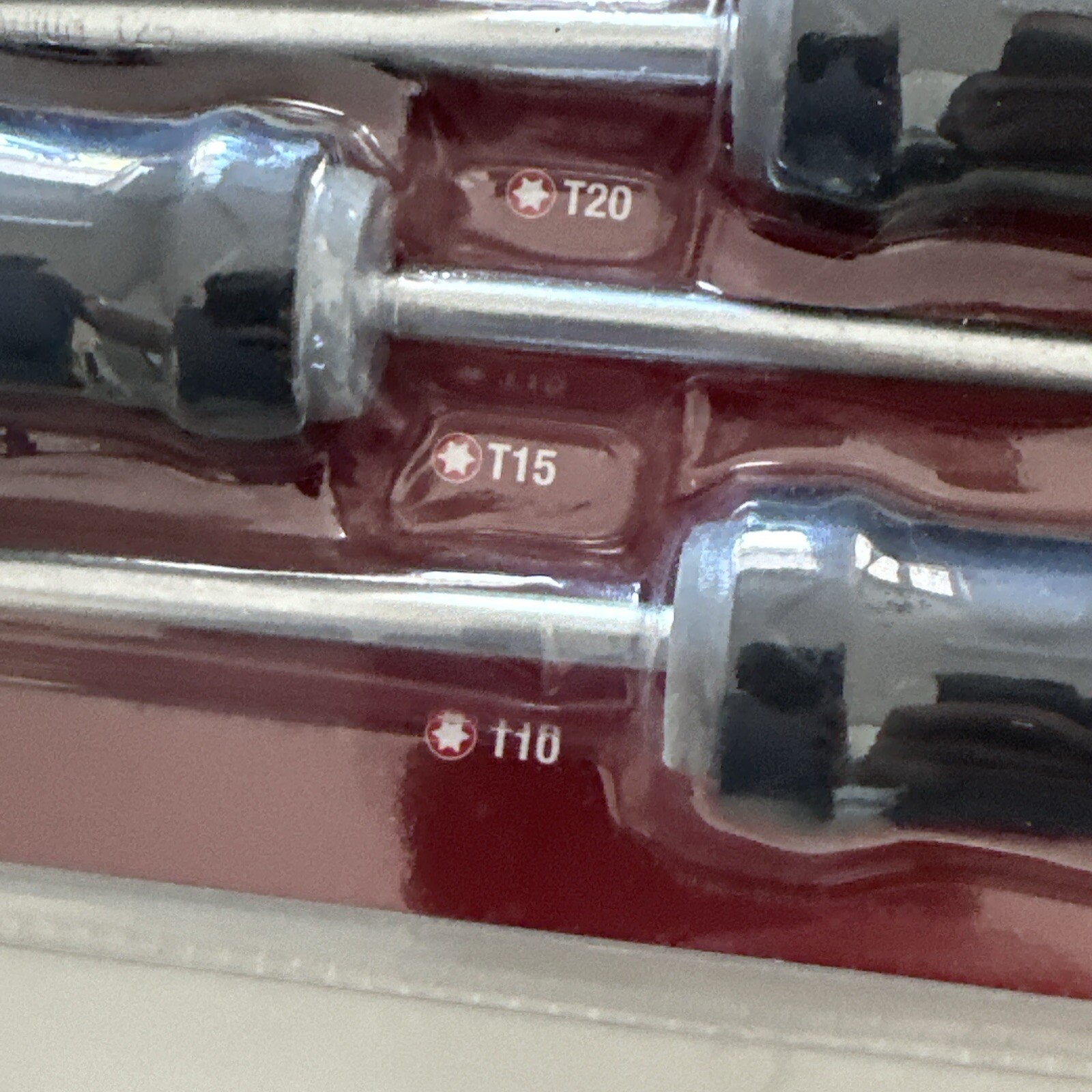TEQ Correct 6 Piece Star Torx Screwdriver Set T10, T15, T20, T30, T40 No. TQ415