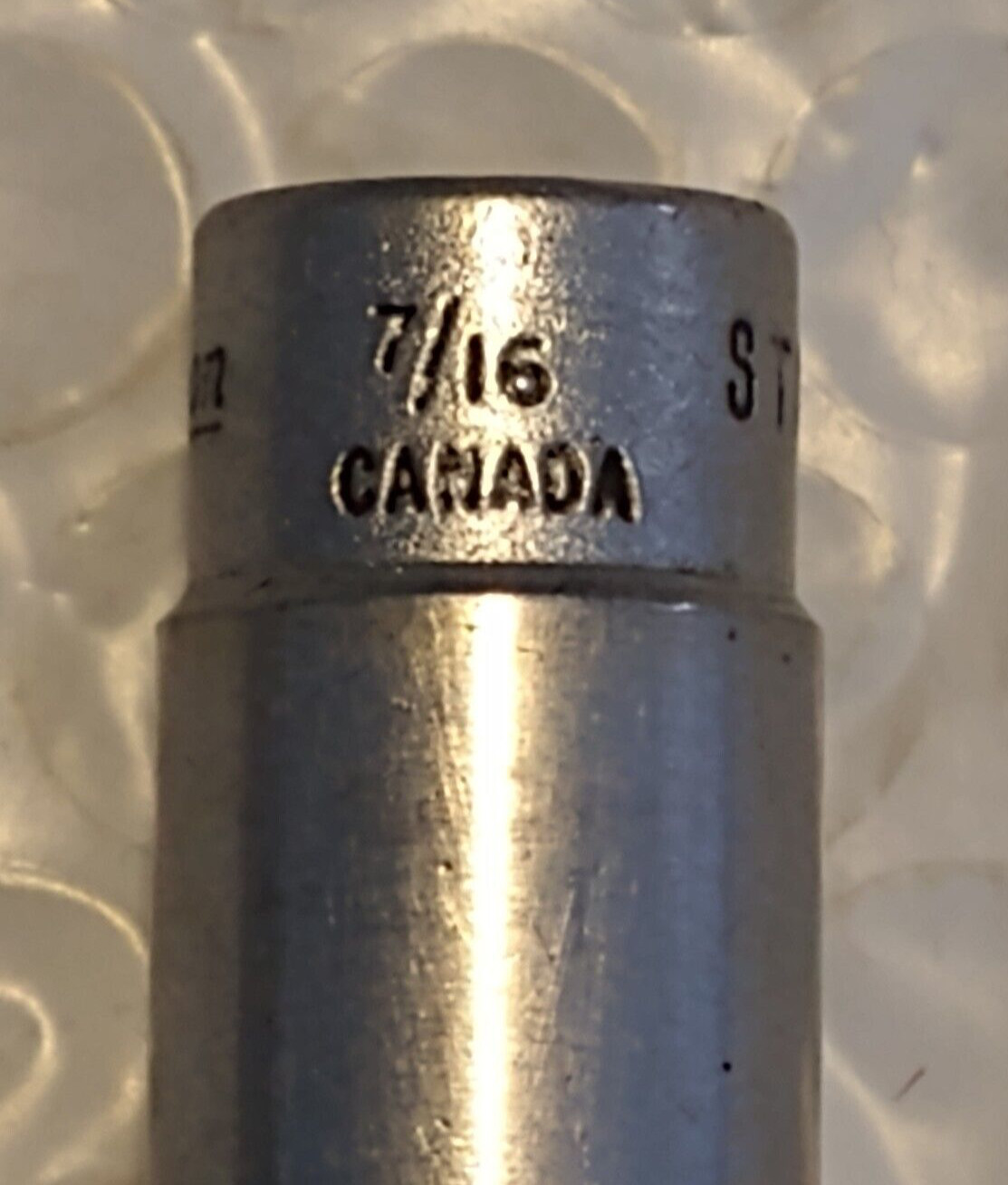 SNAP ON STM14, 1/4″ DRIVE, 7/16″ SOCKET, 1.9″ DEEP/HIGH, 6 POINT.
