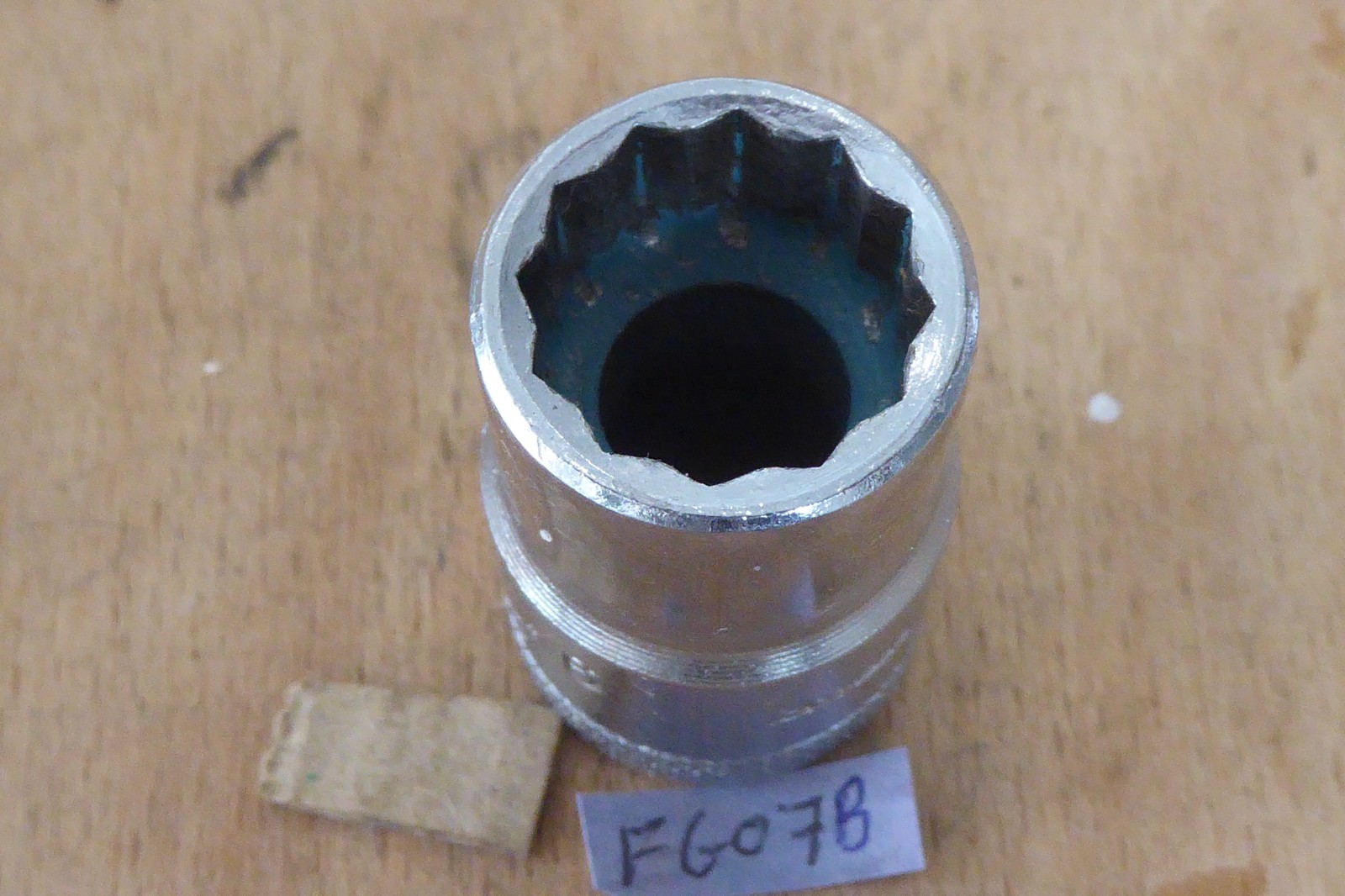 GEDORE 9/16″ AF 1/2″ drive bi-hex socket D19 made in Germany imperial