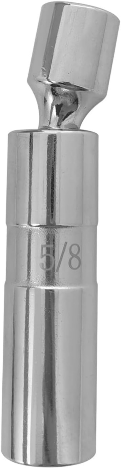 5/8″ Swivel Magnetic Spark Plug Socket 3/8 Inch Drive x 4″ Total Length 12-Po…