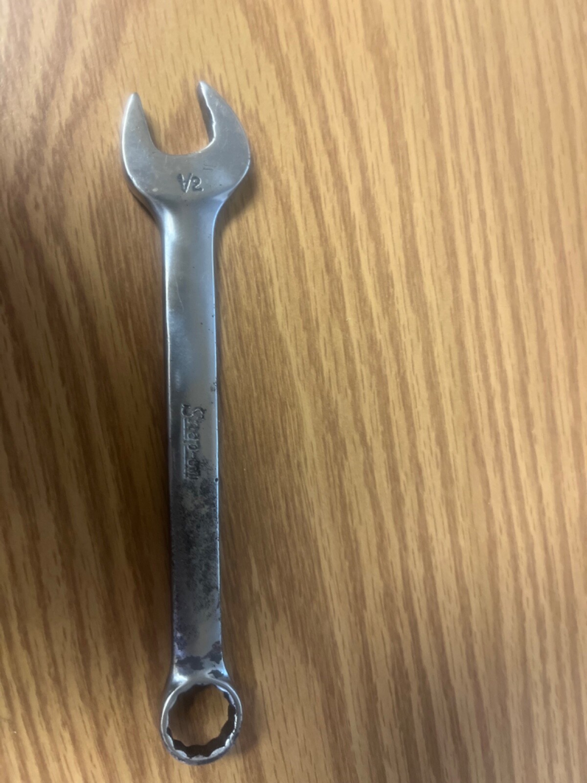 SNAP ON TOOLS — SHORT 1/2 COMBINATION WRENCH — PLEASE SEE PICTURES