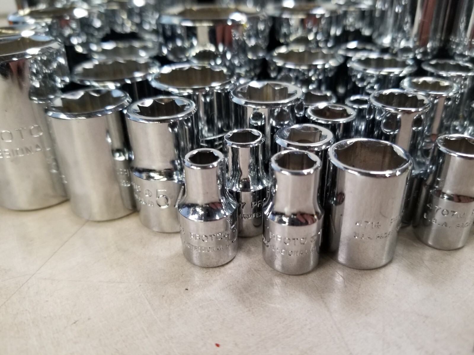 Lot of 96 Proto Socket Set – Various Sizes