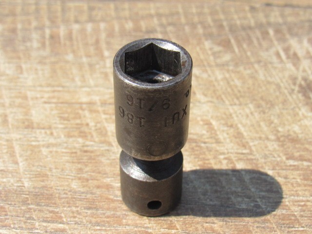 MAC 9/16″ XUI 186 3/8″ DR. 6 PT SAE SWIVEL FLEX UNVERSAL IMPACT SOCKET XUI186