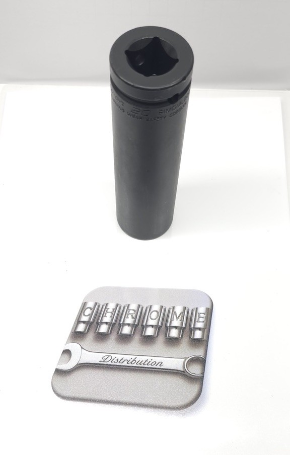 Snap-on Tools NEW 3/4″ Drive 20mm Metric 12pt Double Hex Impact Socket SIMDML202