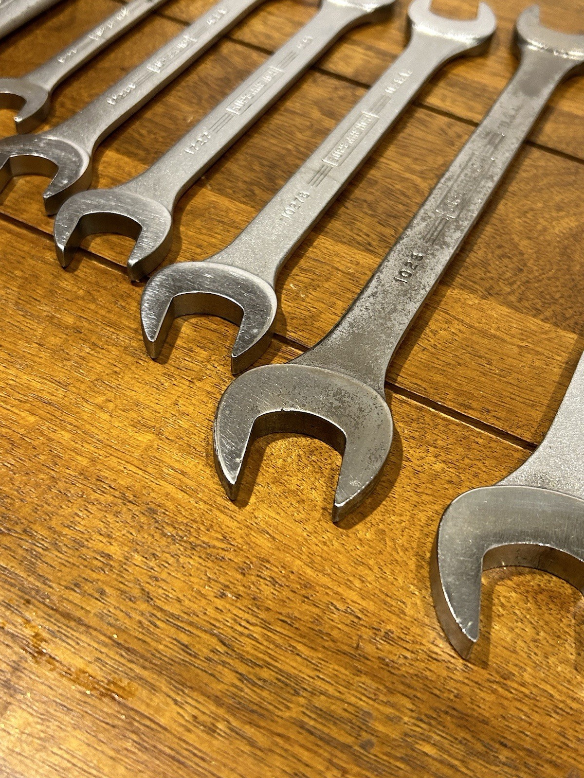 Rare Vintage J.H. Williams Wrench Set SUPERRENCH 9 Pcs. USA