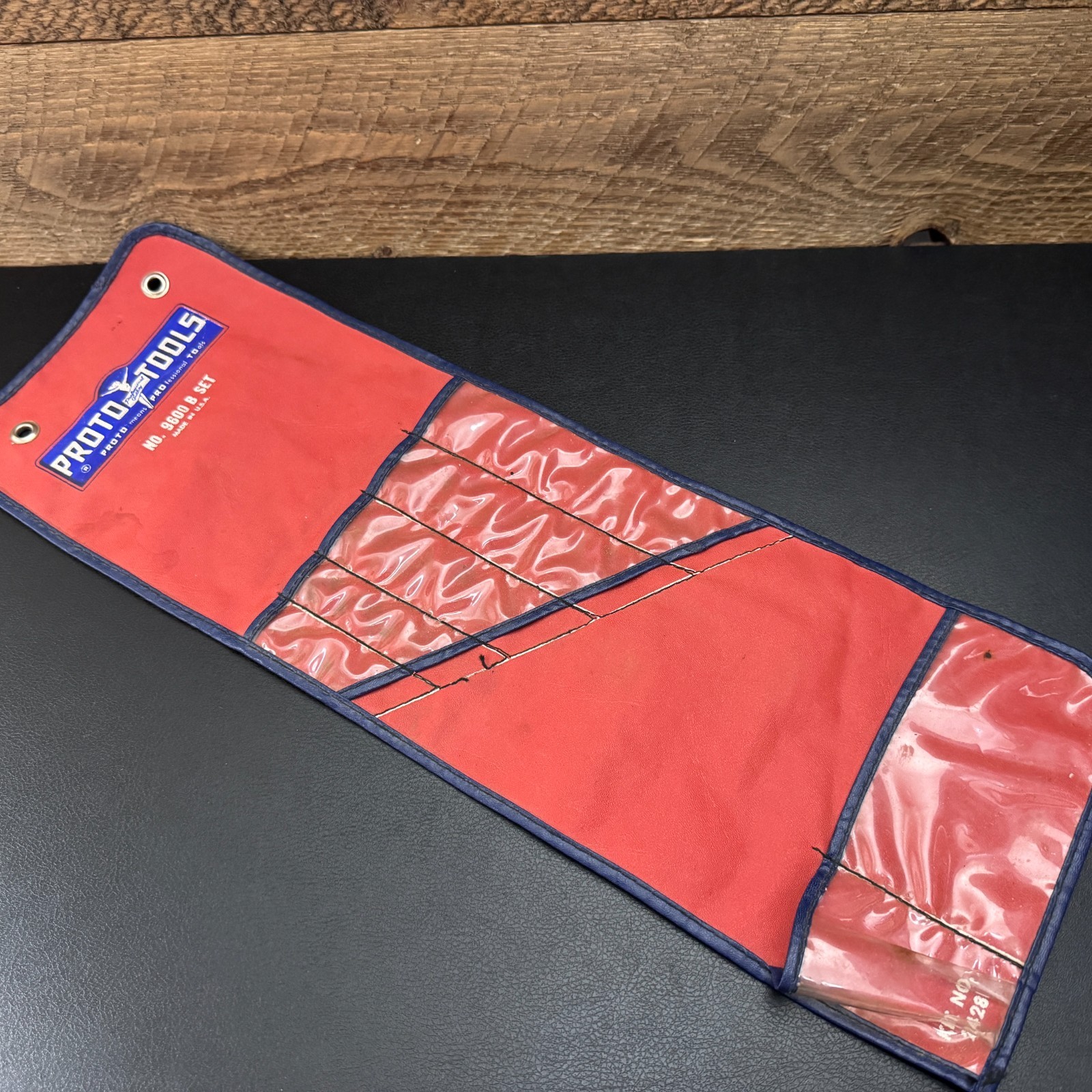 Proto Tools Set No 9600B Screwdriver Set Cover Pouch w/ Hang Holes Case Only USA
