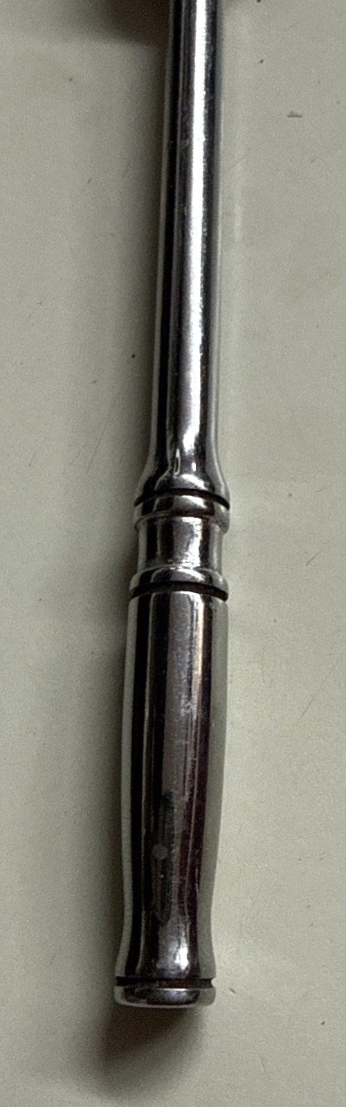 Snap-On TL72 1/4″ Dual Drive Long Handle 6.5″ Chrome Ratchet, Sealed Head