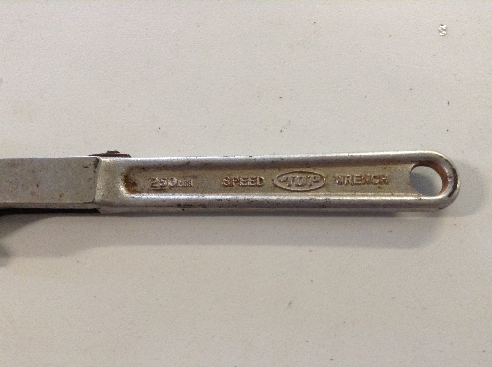 Top Brand 250mm Speed Wrench Chrome Vanadium