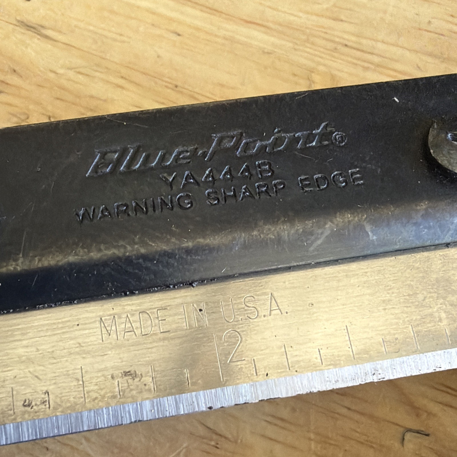 Blue Point 10″ Long Mult-Cut Vinyl Shears Orang Handle «Razor Sharp» YA444B