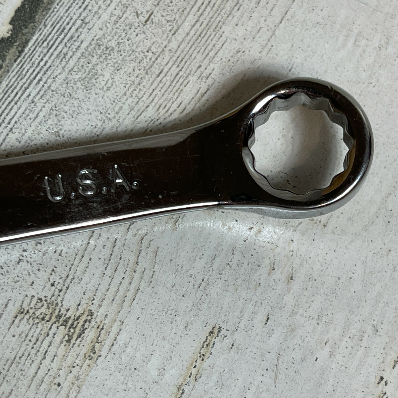 U.S. ARMY SURPLUS – KD 14MM COMBINATION WRENCH 12pt 63514 MADE IN USA Polished