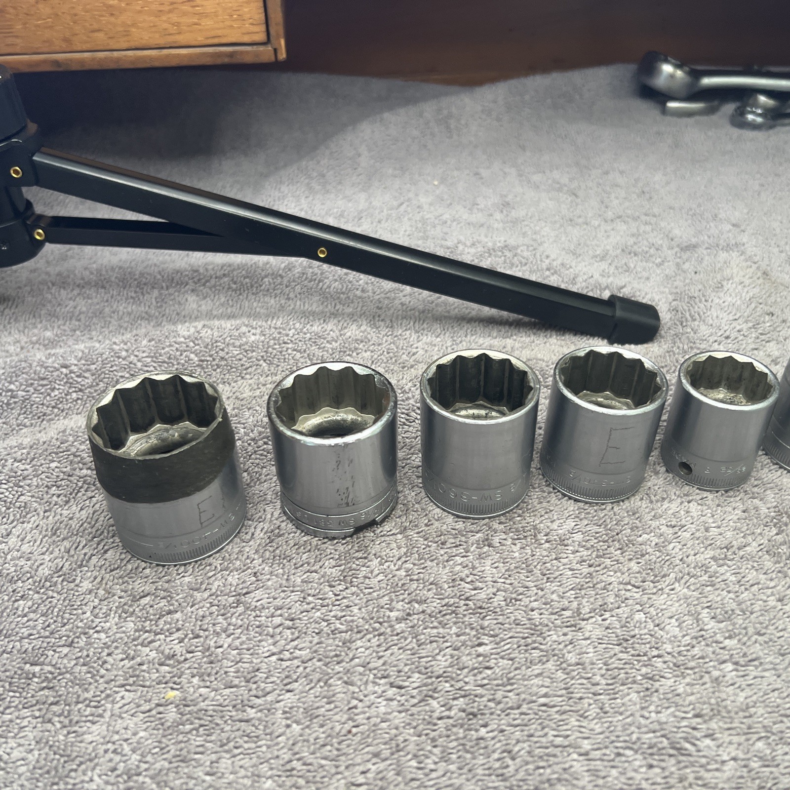 27pc Snap-on SAE Socket Set 3/4″ and 1/2”drive, LDH/SW series 9/16″ to 2″