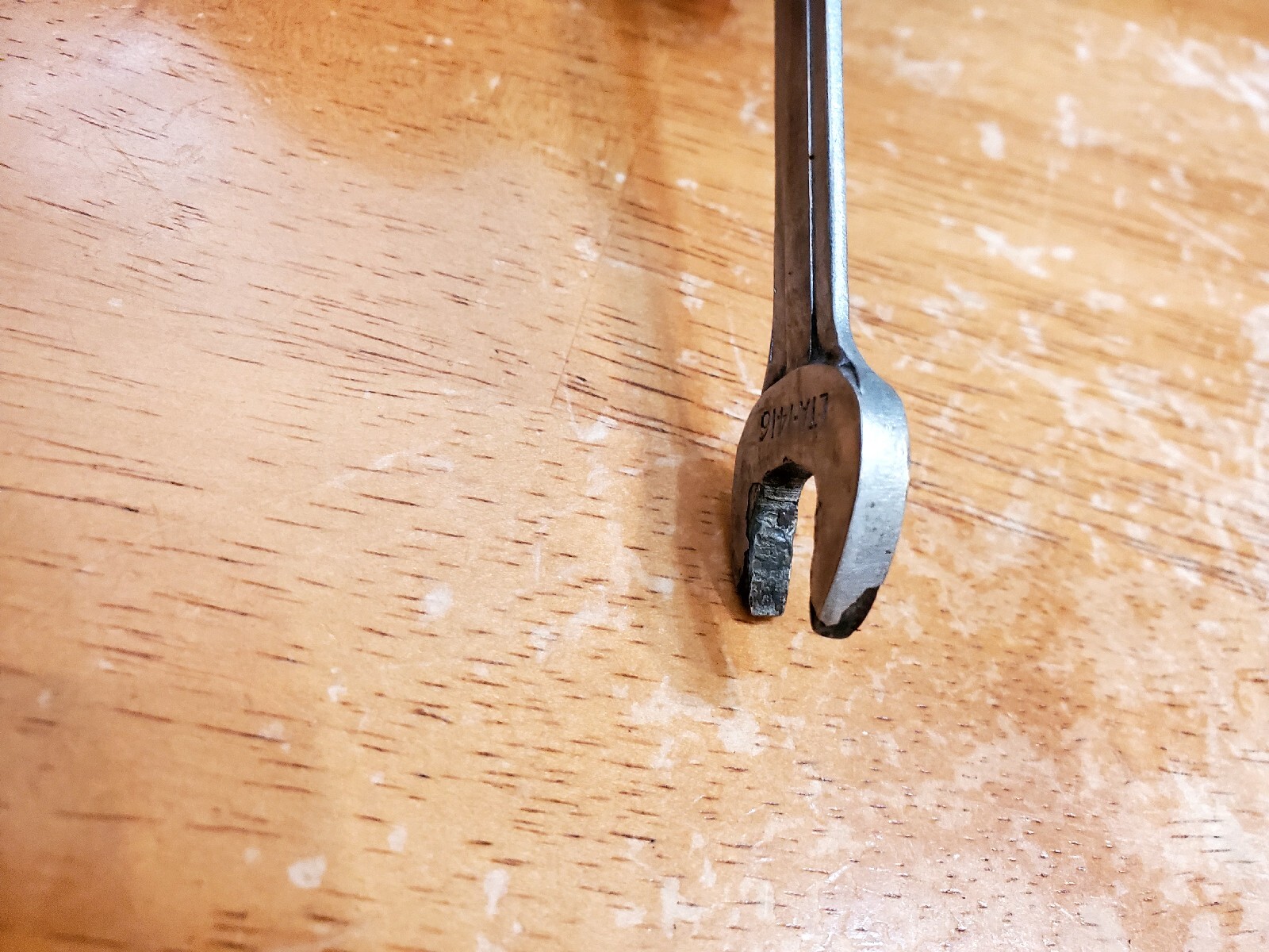 Blue Point Supreme 7/16-1/2 Thin Low Torque Slime Line Open End Wrench LTA-1416